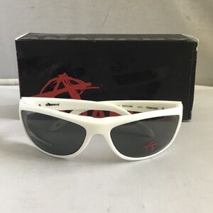 Anarchy White Polarized Men’s Sunglasses -
